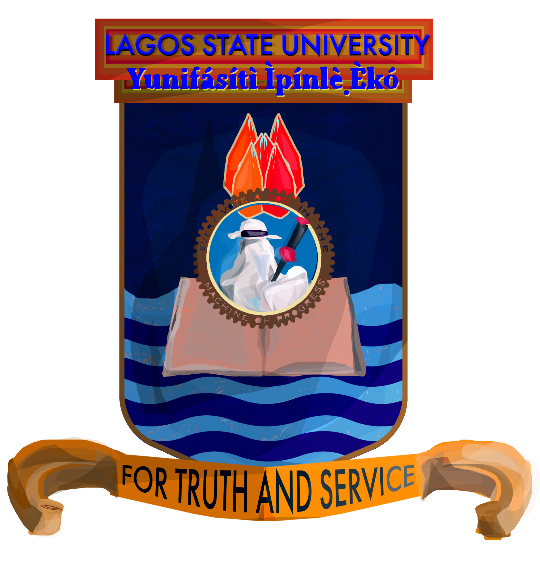 Lagos State University (LASU) logo